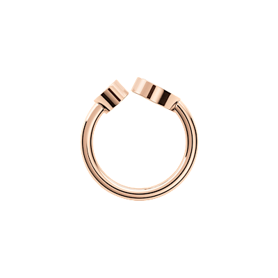 Chopard Diamond Ring Happy Hearts @829482-5300 side view