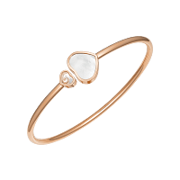 Chopard Diamond Bracelet Happy Hearts @857482-5300 3/4 view