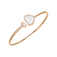 Chopard Diamond Bracelet Happy Hearts @85A074-5300 3/4 view