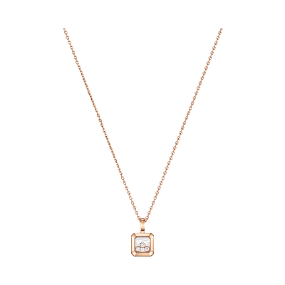 Chopard Diamond Pendant Happy Diamonds Icons 79A115-5001 3/4 view